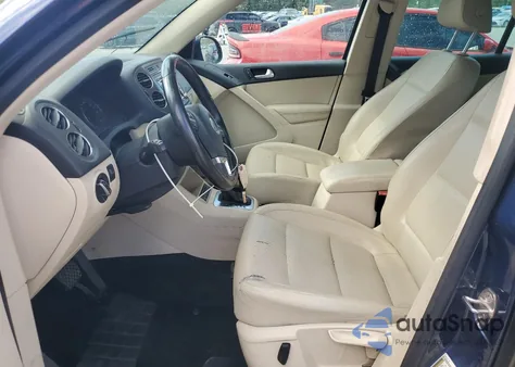 2012 Volkswagen Tiguan S из США, поврежденный, VIN WVGAV7AX8CW609148